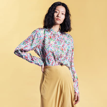 Liberty Print Blouse