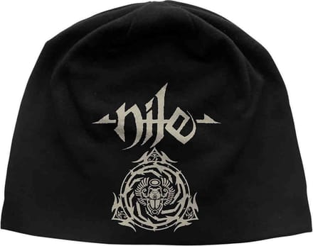 Nile - Scarab Logo Beanie Muts - Zwart