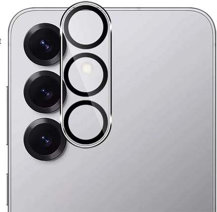 CaseBoutique Camera Lens Protector geschikt voor Samsung Galaxy S26 - Transparant - Gehard Glas 9H