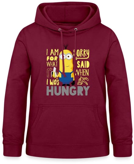 Minions Kevin Honger Banaan Hoodie Dames