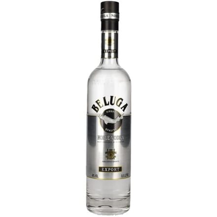 Beluga Wodka Beluga Noble Vodka EXPORT Montenegro 40% Vol. 0,5l