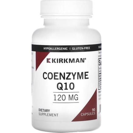 Kirkman Labs, Co-enzym Q10, 120 mg, 90 capsules