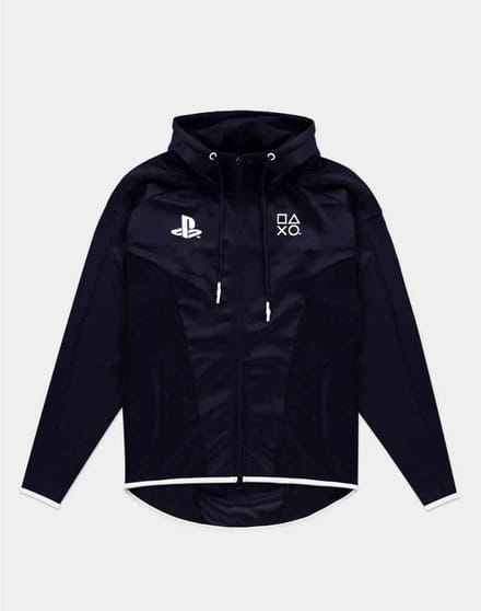 PlayStation - Black & White Teq Vest met capuchon - M - Zwart