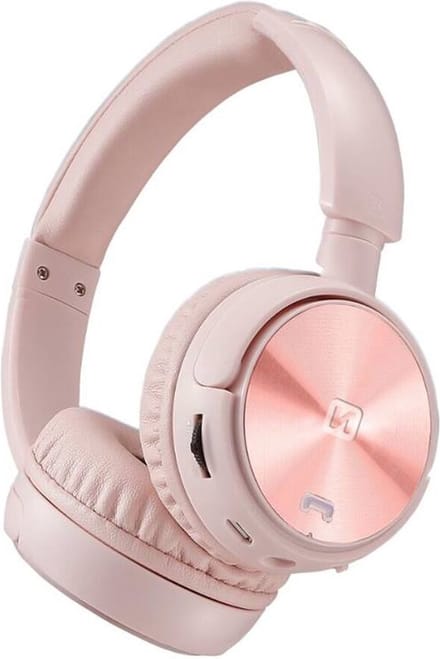 Swissten Trix - Draadloze on-ear koptelefoon - Roze