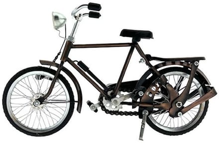 Fiets Fieke van metaal