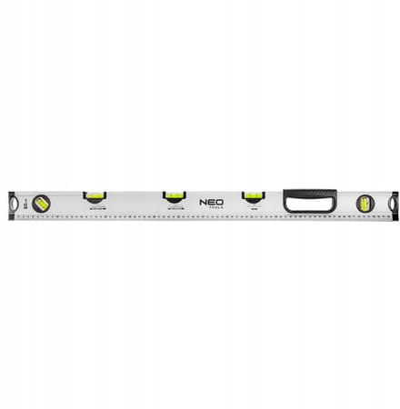 NEO Speciale waterpas 80 cm met 5 waterpassen voor verschillende hoeken