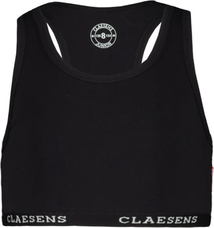 Claesen's® - Meisjes Croptop 1-Pack ZwartCL 7511-Black-2