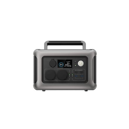 ALLPOWERS R600 Portable Power Station 600W 299Wh LiFeP04 Battery - R600-Black