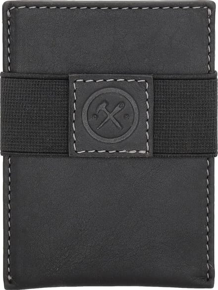 Hide & Stitches Japura Creditcard etui - Zwart - 100% Leer