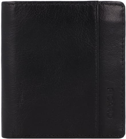 PICARD Leren Portemonnee Buddy 1 Wallet Black Zwart