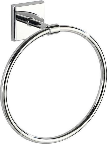 Wenko Handdoekhouder Arcole Power-loc 18,5 X 21 Cm Abs Zilver