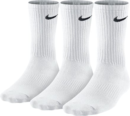 Nike Lightweight Sokken 3-Pack - Small - Wit