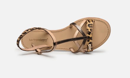 Les Tropeziennes Dames Sandaal Hirogumpo Leopard | Multicolour | Maat: 37
