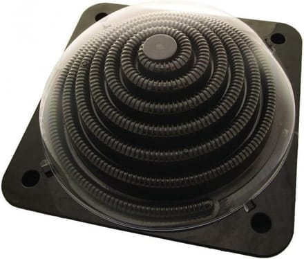 Aquaforte Zwembadverwarming Solar Heater Dome 5 Liter Zwart