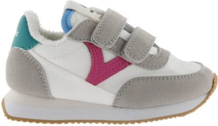 Victoria Meisjes Sneaker Wit/fuschia | Maat: 31