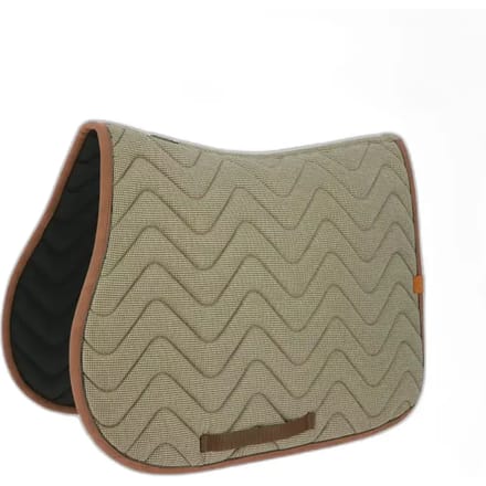 Equitheme Zadeldek Tweedytan - maat Full - pied de poule/beige