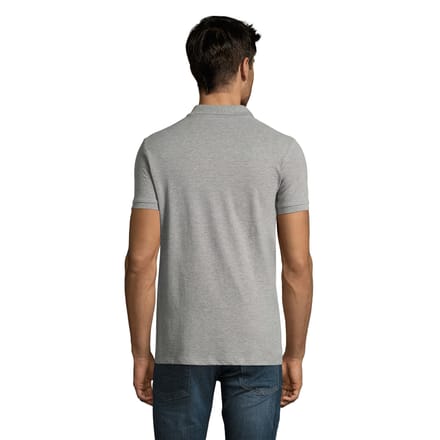 SOLS Heren Perfect Melange Poloshirt (Grijze Melange)
