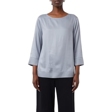Comma Blouses Grey/black Taglia: 36 | Maglie a manica lunga Outlet | Donna | Grigio