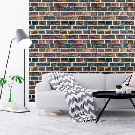 Behangsticker - LEICESTER BRICKS - 50x50cm