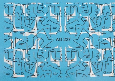 Korneliya Airbrush Waterdecal AG 227 Black/White