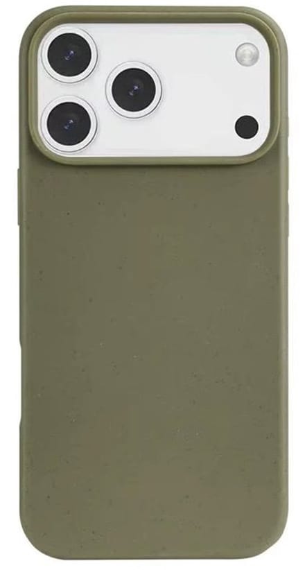 Mobiq - Flexibel Eco Hoesje geschikt voor iPhone 17 Pro Max - groen