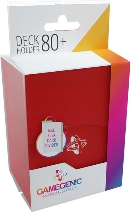 Gamegenic - Deckbox Holder 80+ Red