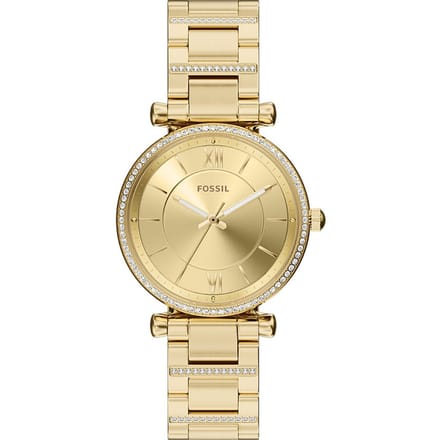 FOSSIL ES5465 Vrouwen Horloge 35 mm Goudkleurig