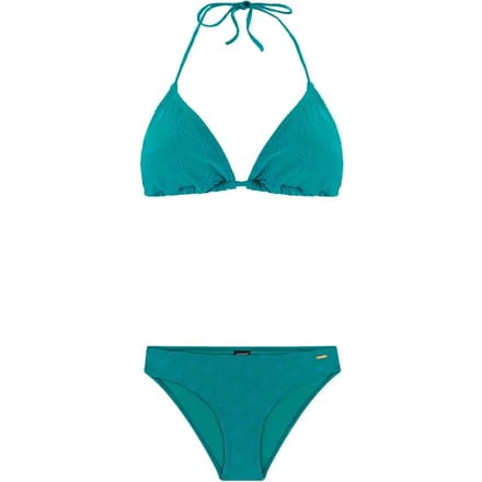 Protest PRTBalance - Triangel bikini set Dames - Koordsluiting - Uitneembare vulling - Normale pasvorm - Medium dekking - Roze