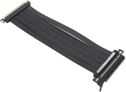 Allecto - PCIe Riser-kabel - GPU Extender - 180 graden hoek - Hoge snelheid - 250 mm - Geschikt voor RTX4090 RTX3090ti RTX3090