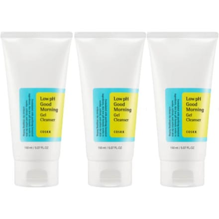 COSRX - Low pH Good Morning Gel Cleanser (3elk) Set