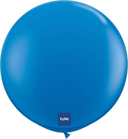 Donkerblauwe ballon XL - 90cm