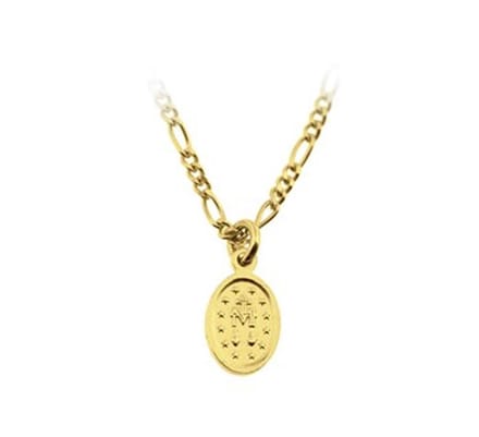 YO&NO - Ketting - Zilver verguld - Scapulier -  1,4 mm -  42 + 3 cm -  Zilver 925