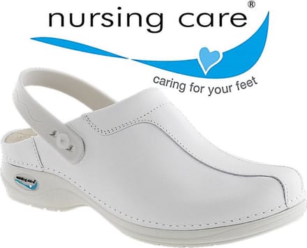 Nursing Care Clog Open - Wit Medische Klompen