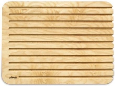 Pebbly - Broodplank 40x30 cm - Hout - Transparant