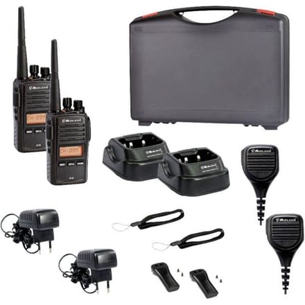 Midland G18 Pro NC 2er Koffer m. MA 25-M Security C1145.S1 PMR-portofoon
