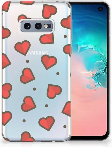 Samsung Galaxy S10e TPU bumper Hearts
