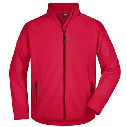 James Bond Heren Soft Shell-jasje (Rood)