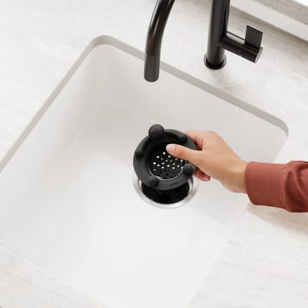 Umbra Buddy Gootsteenfilter/Gootsteenzeef - Zwart