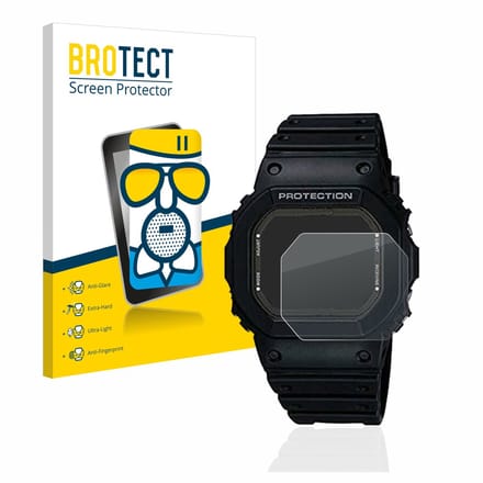 BROTECT - Screenprotector voor Casio G-Shock GW-5000-1JF - Folie Beschermfolie Beschermglas matte