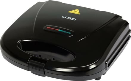Lund Serie 67528 - Tosti-apparaat - 750W - Antikleef - Zwart
