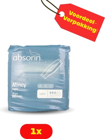 Absorin Mincy Light inlegverband - 28 stuks