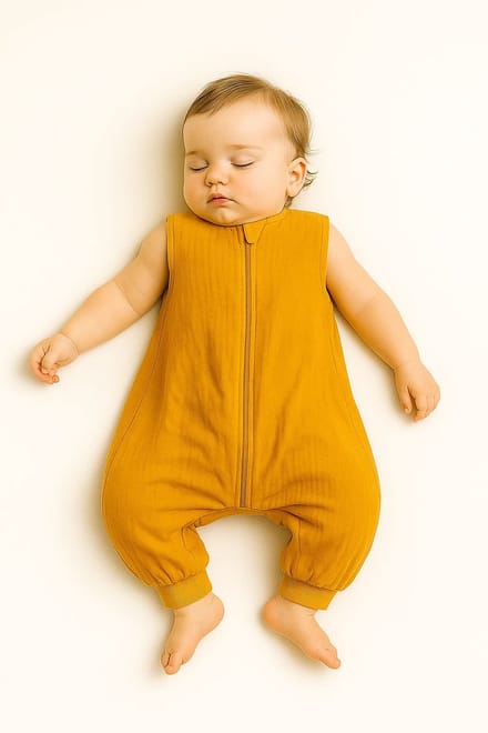Slaapzak «Noche» | L 9-24 mnd | Honey yellow