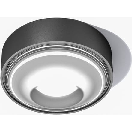 LOOM DESIGN Sif LED plafondlamp IP65 zwart dimbaar