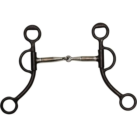 Mors western snaffle voor paard in roestvrij staal Pool's