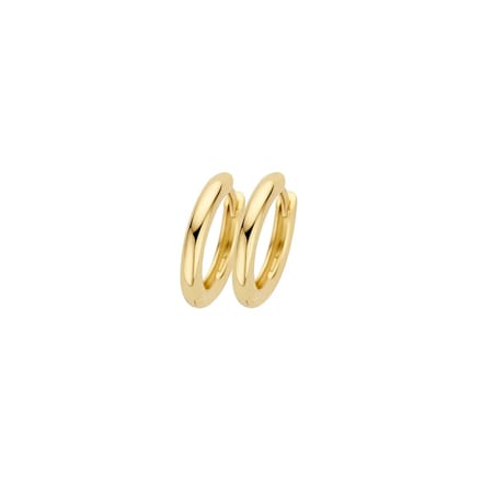Blush Oorbellen 7317YGO Oorringen 14k Geelgoud Glad