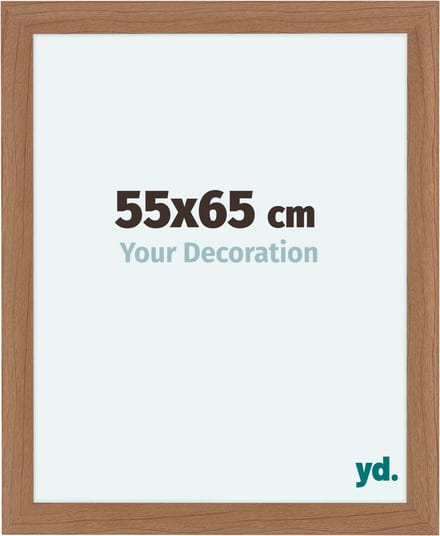 Your Decoration - Fotolijst 55x65 cm - MDF - Notenhout Licht - Como