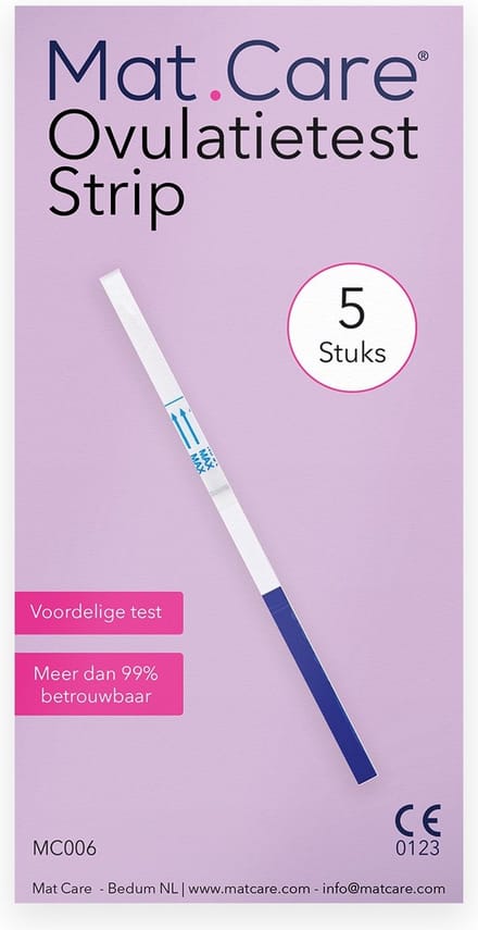 Mat Care Ovulatietest Strip 5 stuks