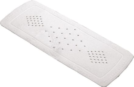 Antislip badmat Joy Wit 36x72cm