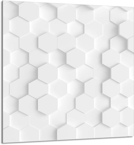 TMK ArtDeko - Glaspaneel - 60x65 cm - Snijplank - Beschermplaat