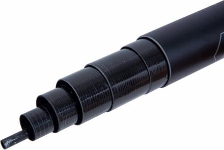 Vaste Hengel - Stok Hengel - Witvis Vissen - Lichtgewicht Carbon - 9.5m - Multi